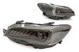 OLM Sokudo LED Headlights w/ DRL & Sequential Turns 2015-2021 WRX / STI - OLME.47008.1 - Subimods.com