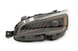 OLM Sokudo LED Headlights w/ DRL & Sequential Turns 2015-2021 WRX / STI - OLME.47008.1 - Subimods.com