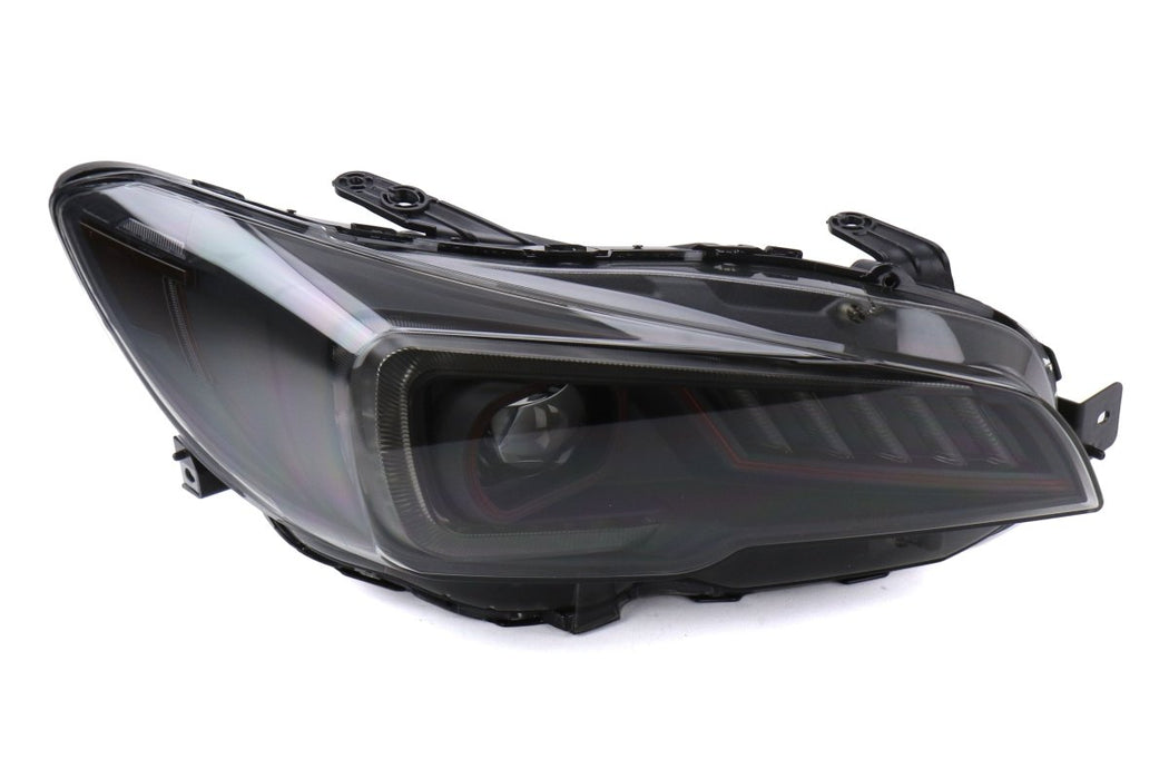 OLM Sokudo LED Headlights w/ DRL & Sequential Turns 2015-2021 WRX / STI - OLME.47008.1 - Subimods.com