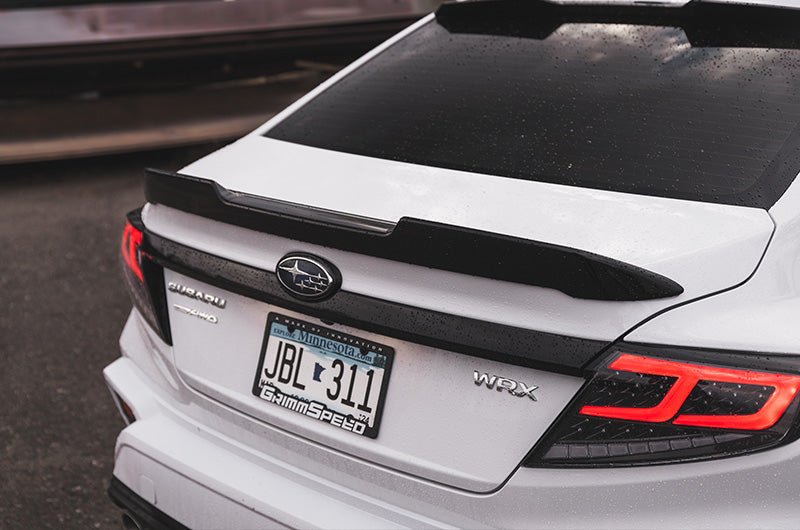 OLM Spec-AR LED Taillights Clear Lens, Black Base, Red Bar 2022-2025 WRX - OLME.47002.1-CBRC - Subimods.com