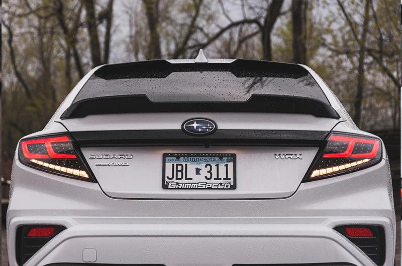 OLM Spec-AR LED Taillights Smoke Lens, Black Base, Red Bar 2022-2025 WRX - OLME.47002.1-SBRC - Subimods.com