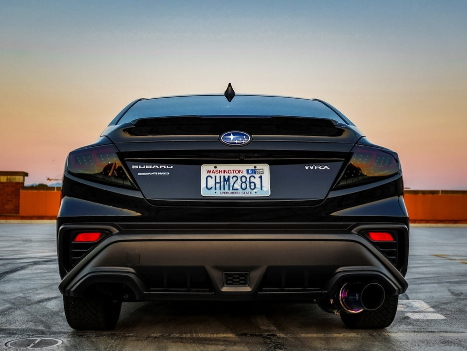OLM Spec-AR LED Taillights Smoke Lens, Black Base, Red Bar 2022-2025 WRX - OLME.47002.1-SBRC - Subimods.com
