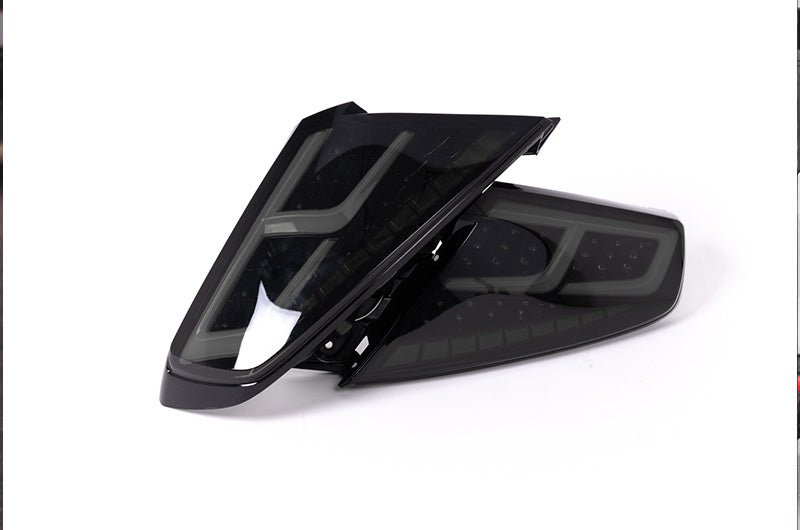 OLM Spec-AR LED Taillights Smoke Lens, Black Base, White Bar 2022-2025 WRX - OLME.47002.1-SBCC - Subimods.com
