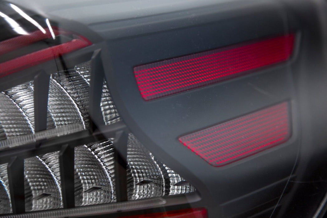 OLM Spec CR Tail Lights Clear Lens, Black Base 2015-2021 WRX / STI - OLMA.70038.1 - Subimods.com