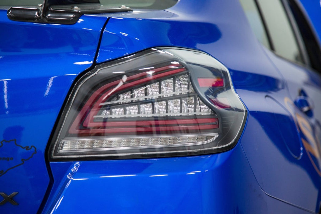 OLM Spec CR Tail Lights Clear Lens, Black Base 2015-2021 WRX / STI - OLMA.70038.1 - Subimods.com