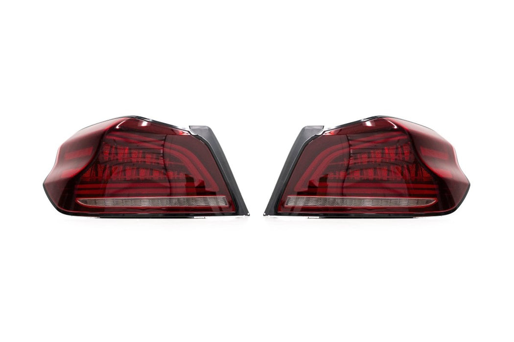 OLM Spec CR Tail Lights Red Lens, Black Base 2015-2021 WRX / STI - OLMA.70038.3 - Subimods.com