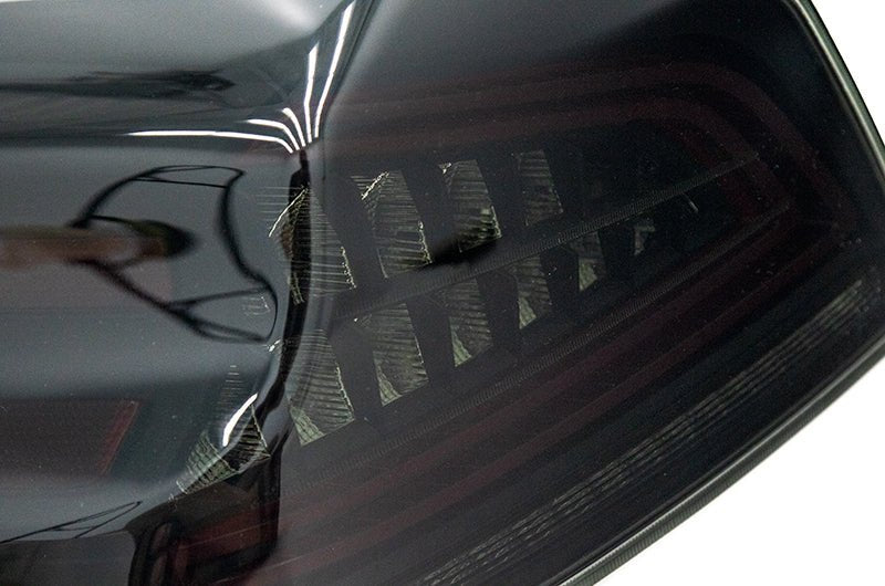 OLM Spec CR Tail Lights Smoked Lens, Black Base, 2015-2021 WRX / STI - OLMA.70038.2 - Subimods.com