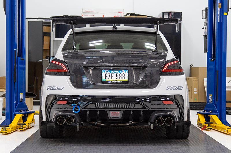 OLM Spec CR Tail Lights Smoked Lens, Black Base, 2015-2021 WRX / STI - OLMA.70038.2 - Subimods.com