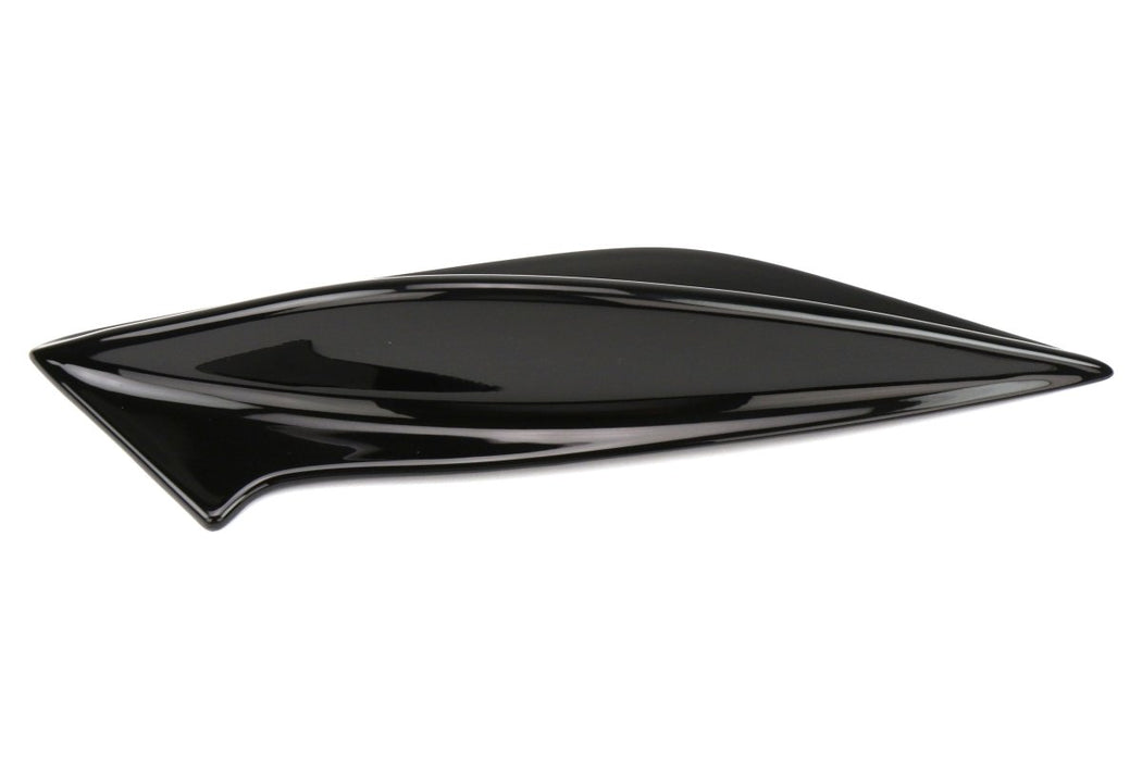 OLM STI Spoiler Side Fins Crystal Black Silica / Raven 2015-2021 WRX / STI - OLMOLM15STIFIN-D4S - Subimods.com