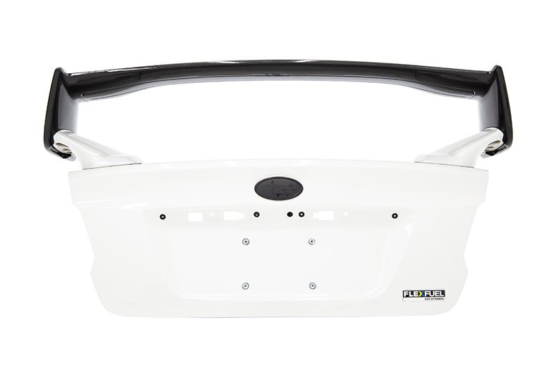OLM STI Style Carbon Fiber Gloss Black Spoiler w/o Base 2015-2021 WRX / STI - OLMA.70161.1 - Subimods.com