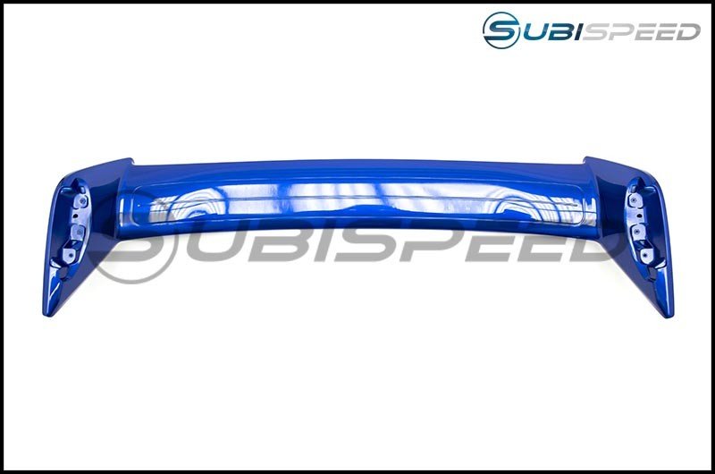OLM STI Style Paint Matched Spoiler World Rally Blue 2015-2021 WRX / STI - OLM-15STISP-K7X - Subimods.com