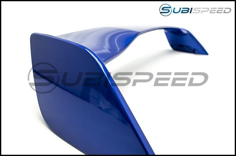 OLM STI Style Paint Matched Spoiler World Rally Blue 2015-2021 WRX / STI - OLM-15STISP-K7X - Subimods.com