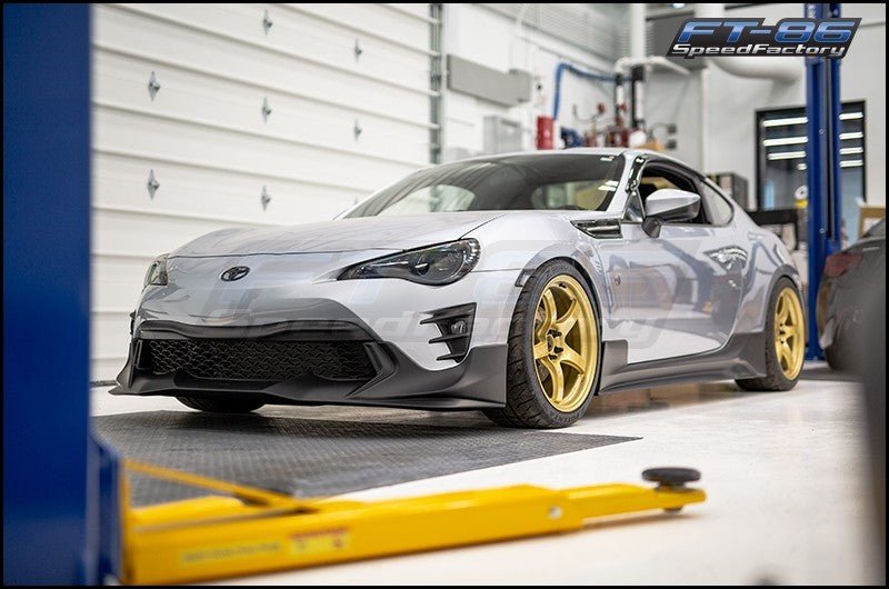 OLM TR Style Front Bumper Skirt Cover 2017-2021 GT86 - OLMA.70024.1 - Subimods.com