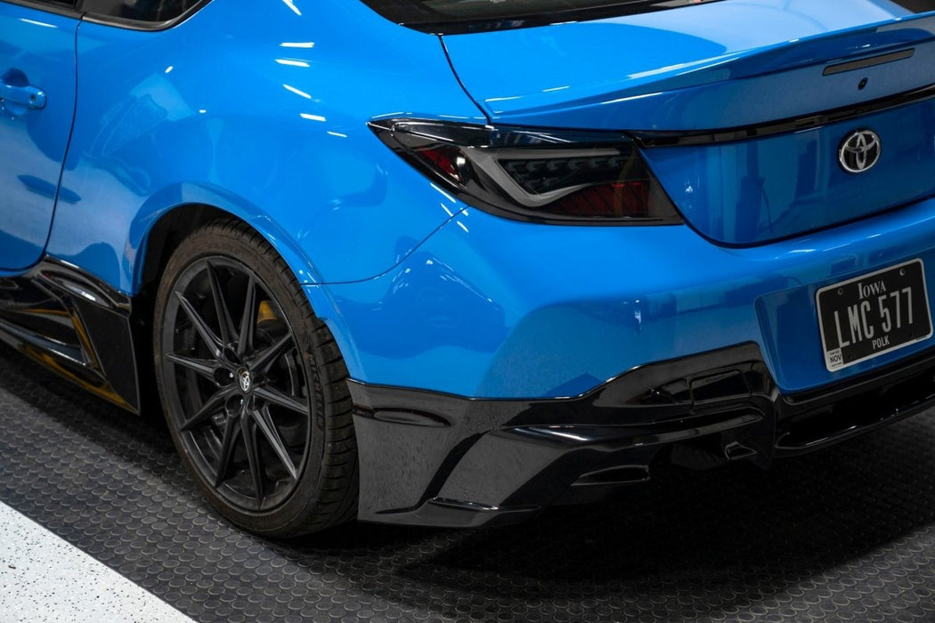 OLM TR Style Rear Bumper Lip Unpainted 2022-2025 BRZ / GR86 - OLMB.49008.1 - Subimods.com