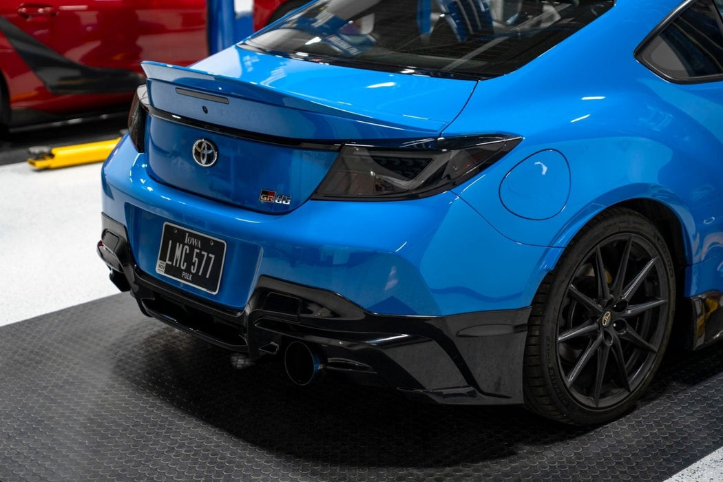 OLM TR Style Rear Bumper Lip Unpainted 2022-2025 BRZ / GR86 - OLMB.49008.1 - Subimods.com