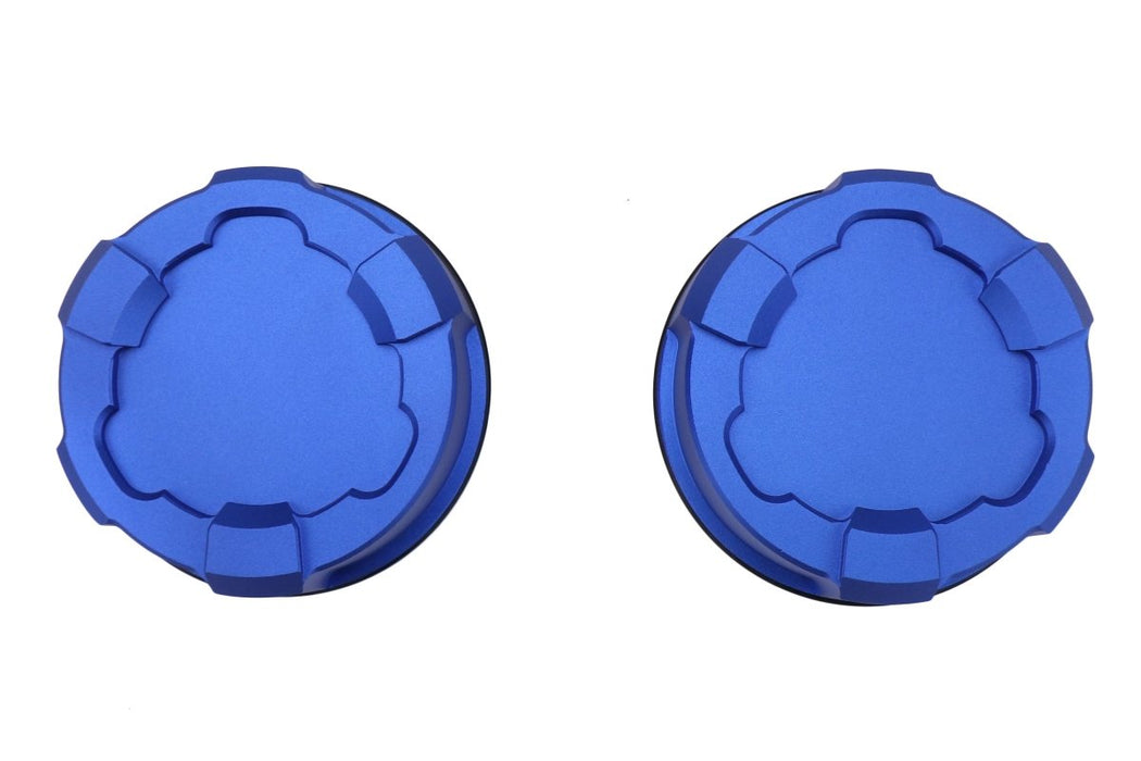 OLM Upper Suspension Mount Cover Blue 2015-2021 WRX / STI - OLMA.70185.1-BL - Subimods.com