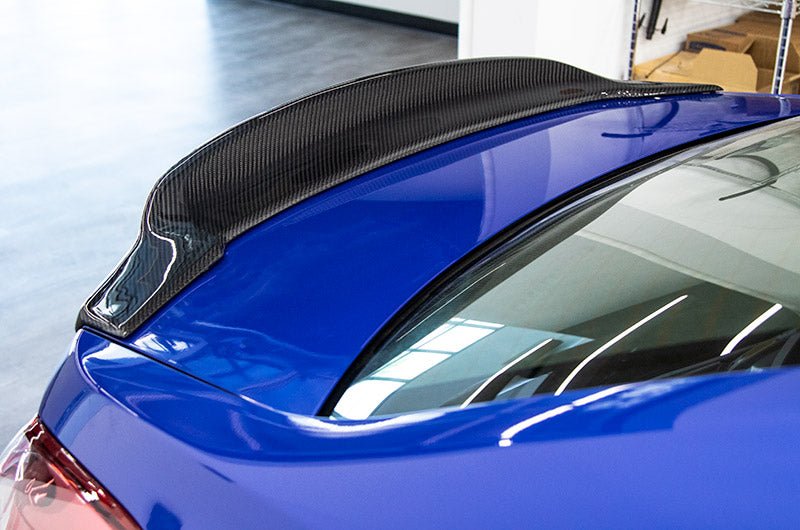 OLM V Style Carbon Fiber Trunk Spoiler 2015-2021 WRX / STI - OLMA.70140.1 - Subimods.com