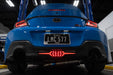 OLM V1 Rear Brake Light Clear Lens, Black Base, Red Bar 2022-2025 BRZ / GR86 - OLMA.70258.1-CBR - Subimods.com