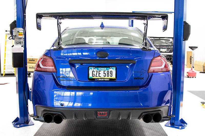 OLM V2 Carbon Style Rear Bumper Protector 2015-2025 WRX / STI - OLMA.70167.1 - Subimods.com