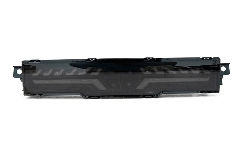 OLM V2 F1 Rear Brake Light Smoke Lens, Black Base, White Bar 2022-2025 BRZ / GR86 - OLME.49002.1-SBW - Subimods.com