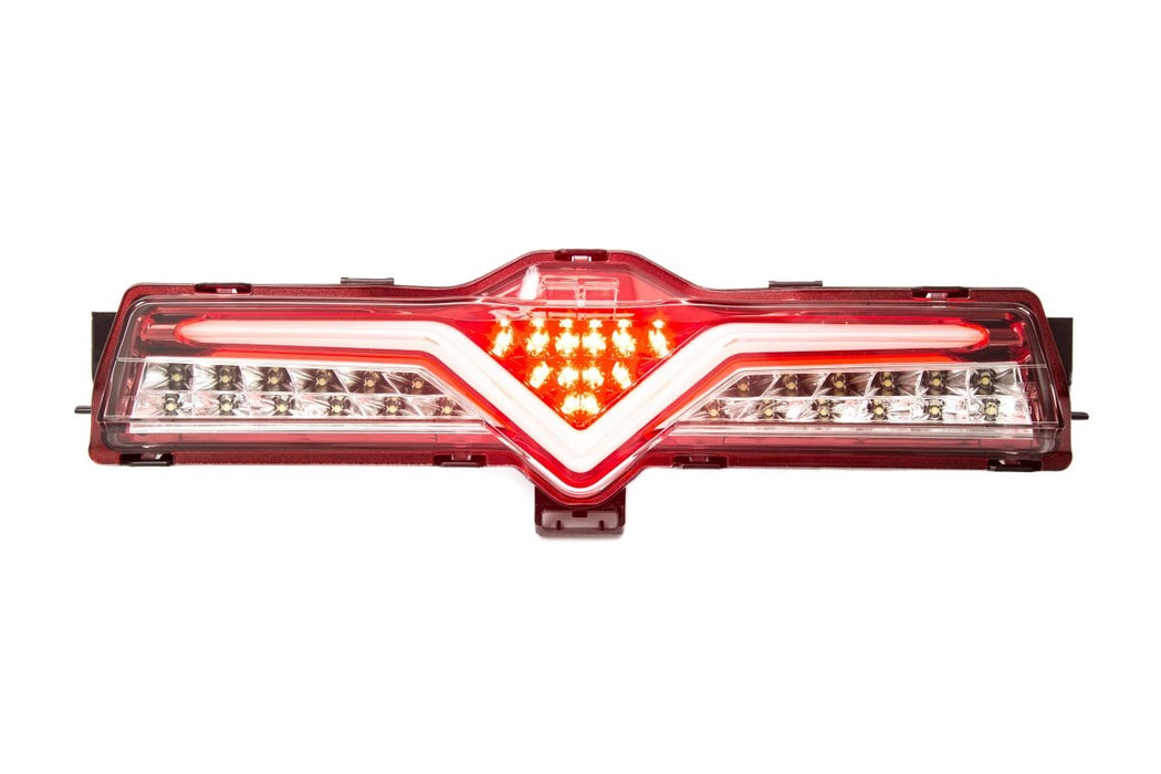OLM VL Style 4th Brake Light Reverse Light Clear Lens, Red Housing 2013-2021 BRZ / FRS / GT86 - OLMHYTF86RV-CR2 - Subimods.com