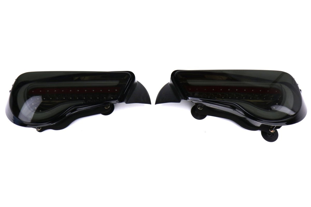 OLM VL Style Black Gold Edition Smoked Lens Tail Lights 2013-2021 BRZ / FRS / GT86 - OLMHTYF86TL-SG - Subimods.com
