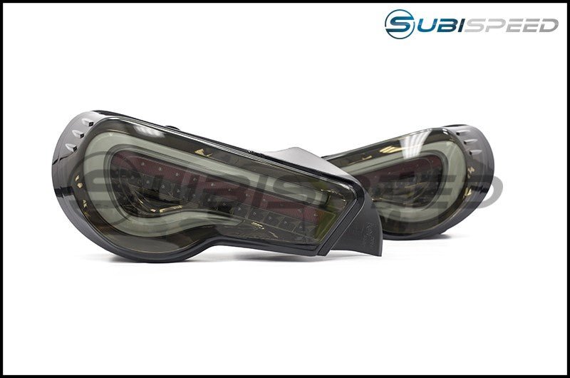 OLM VL Style Black Gold Edition Smoked Lens Tail Lights 2013-2021 BRZ / FRS / GT86 - OLMHTYF86TL-SG - Subimods.com