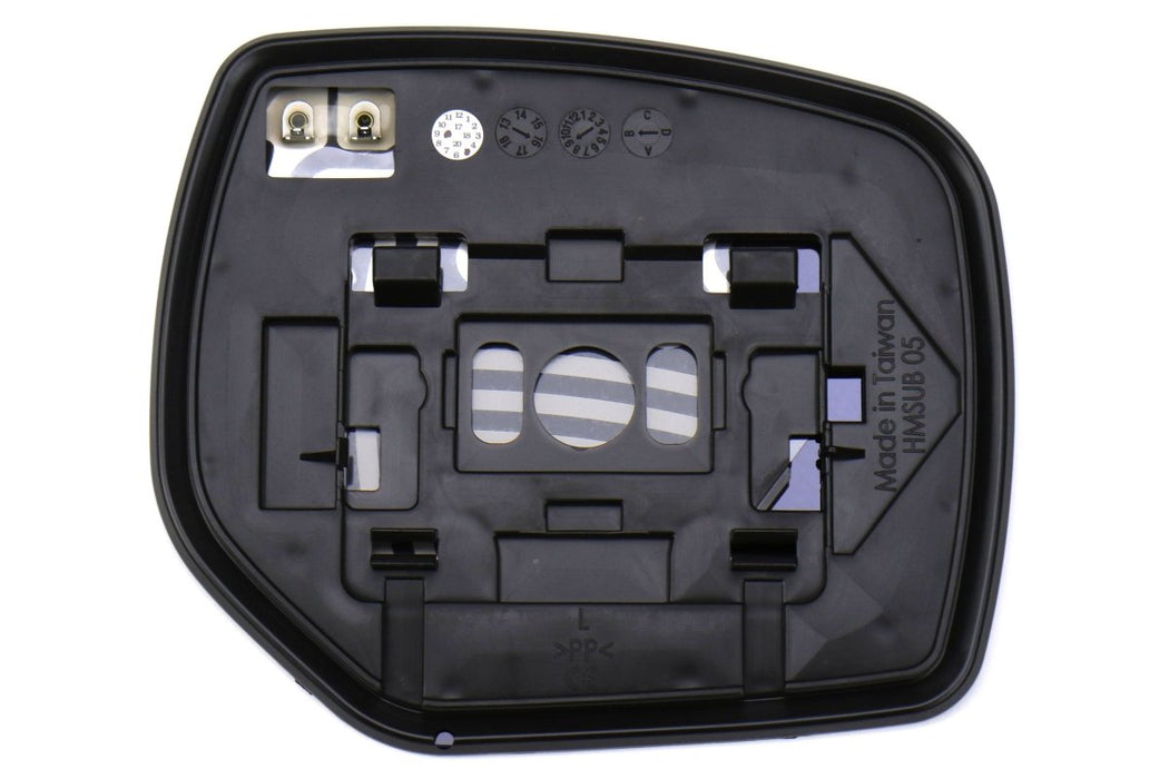 OLM Wide Angle Convex Mirrors Blue Heated w/ No Turn Signals 2014-2018 Forester - OLMMRL-SUBSJ12-PBH - Subimods.com