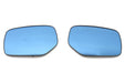 OLM Wide Angle Convex Mirrors w/ Turn Signals Defrosters Blue 2015-2021 WRX / STI / 2015-2017 Crosstrek - OLMMRL-WRX14-LPBH - Subimods.com