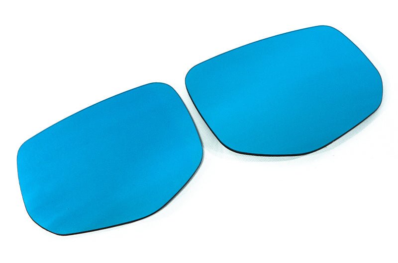 OLM Wide Angle Convex Mirrors w/ Turn Signals Defrosters Blue 2022-2025 WRX - OLMB.47017.2 - Subimods.com