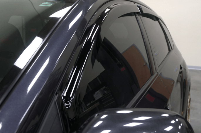 OLM Window-Rain Visor Smoked 2008-2014 WRX / STI - OLMA.700001.1 - Subimods.com