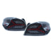 OLM Y-Spec LED Taillights Clear Lens, Red Optic 2015-2021 WRX / STI - OLME.47004.1-CR - Subimods.com