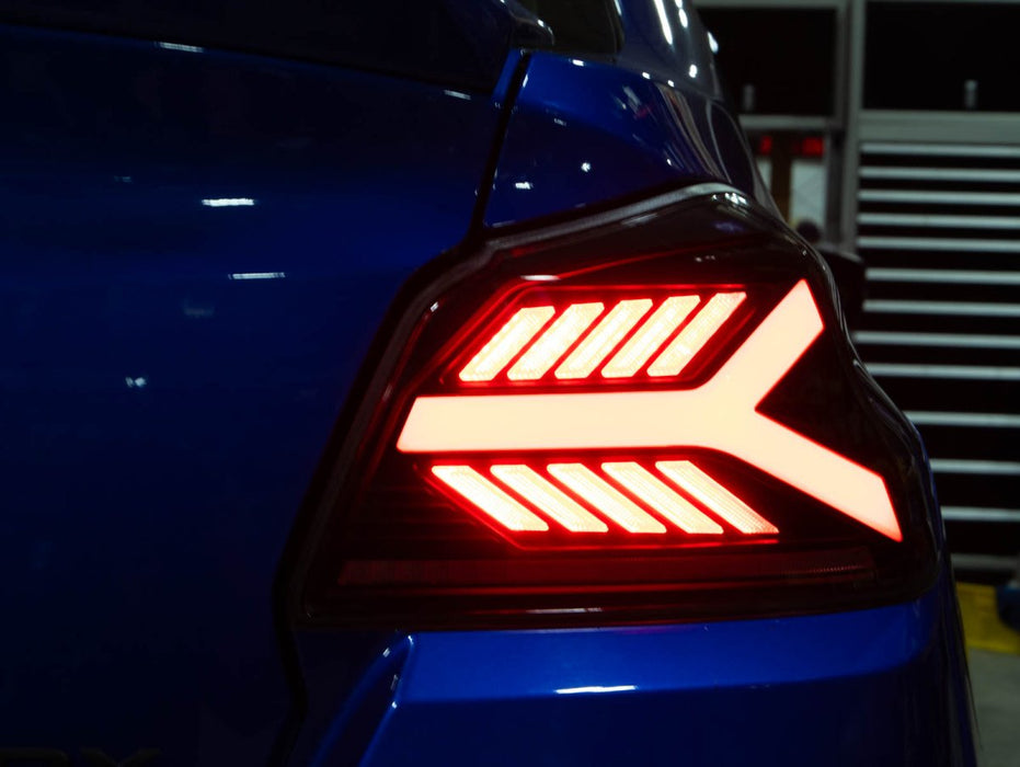 OLM Y-Spec LED Taillights Smoke Lens, Red Optic 2015-2021 WRX / STI - OLME.47004.1-SR - Subimods.com