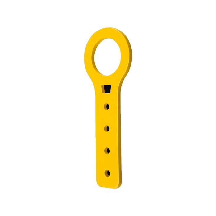 OMP Racing Aluminum Tow Hook Yellow - EB0 - 0572 - Subimods.com