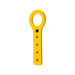 OMP Racing Aluminum Tow Hook Yellow - EB0 - 0572 - Subimods.com