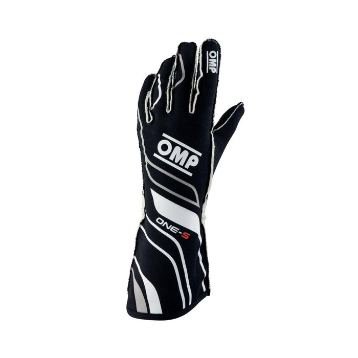 OMP Racing One - S Gloves Black - IB0 - 0770 - A01 - 071 - XS - Subimods.com