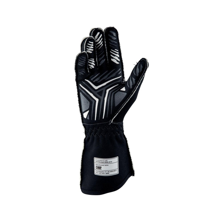 OMP Racing One - S Gloves Black - IB0 - 0770 - A01 - 071 - XS - Subimods.com