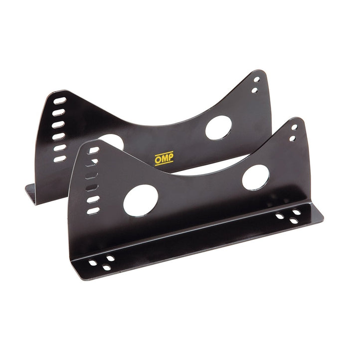OMP Racing Side Mount Steel Seat Brackets 380mm w/ Lateral Attachments - HC0 - 0731 - B01 - Subimods.com