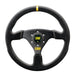 OMP Racing Targa 330mm Steering Wheel w/ Yellow Centering Stripe - OD0 - 2005 - 071 - Subimods.com