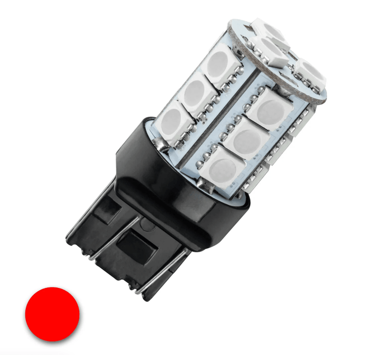 ORACLE Lighting 18 LED 3 - CHIP SMD Bulb 7443 Fitment Red - 5011 - 003 - Subimods.com