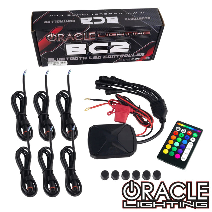 ORACLE Lighting BC2 Bluetooth ColorSHIFT RGB LED Controller 6 Output - BC2 - 6 - Subimods.com