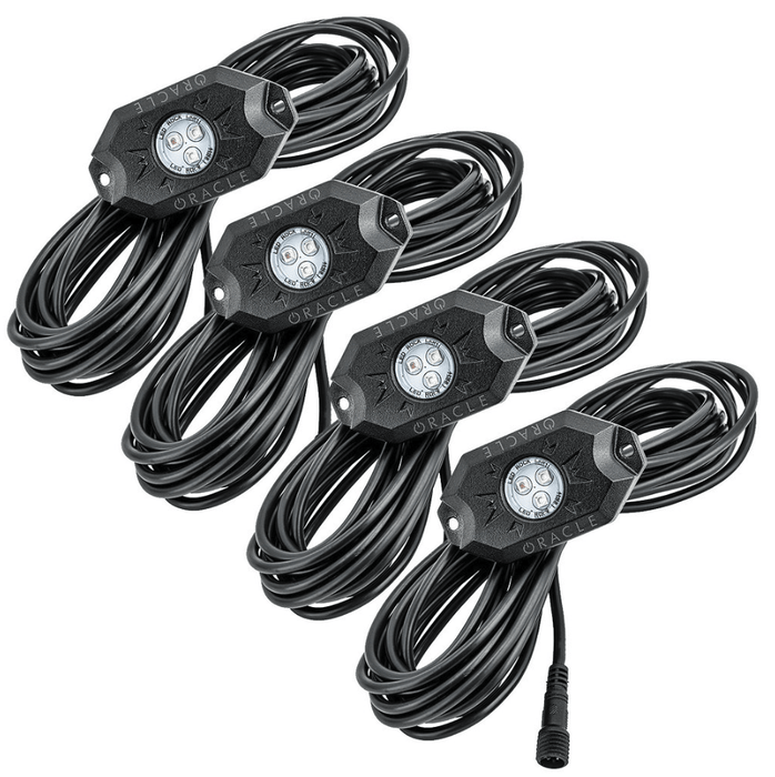 ORACLE Lighting ColorSHIFT Underbody Wheel Well Rock Light Kit 4 Piece - 5818 - 333 - Subimods.com