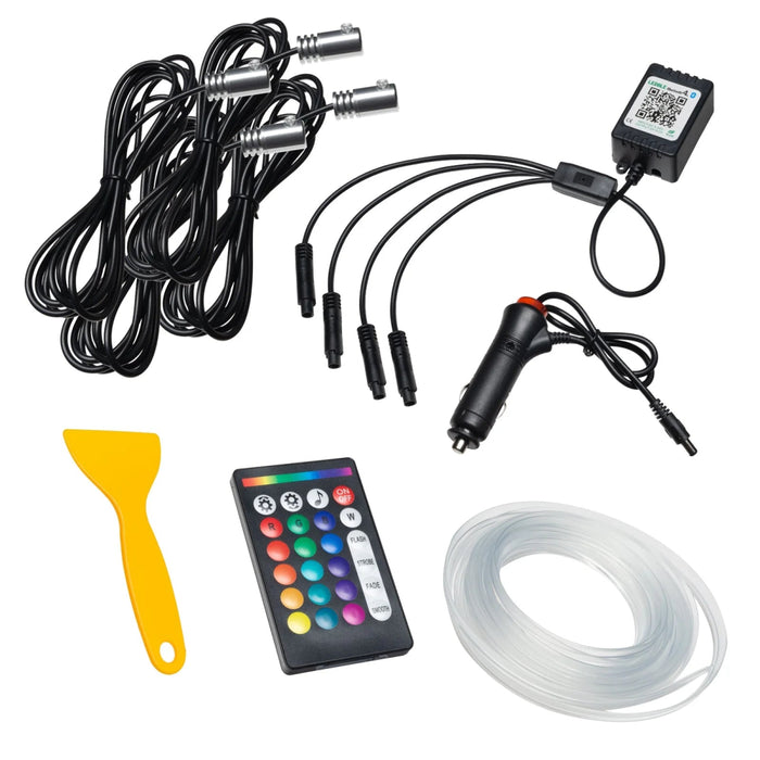 ORACLE Lighting Fiber Optic LED Interior Kit ColorSHIFT 4 Piece - 4233 - 333 - 4 - Subimods.com