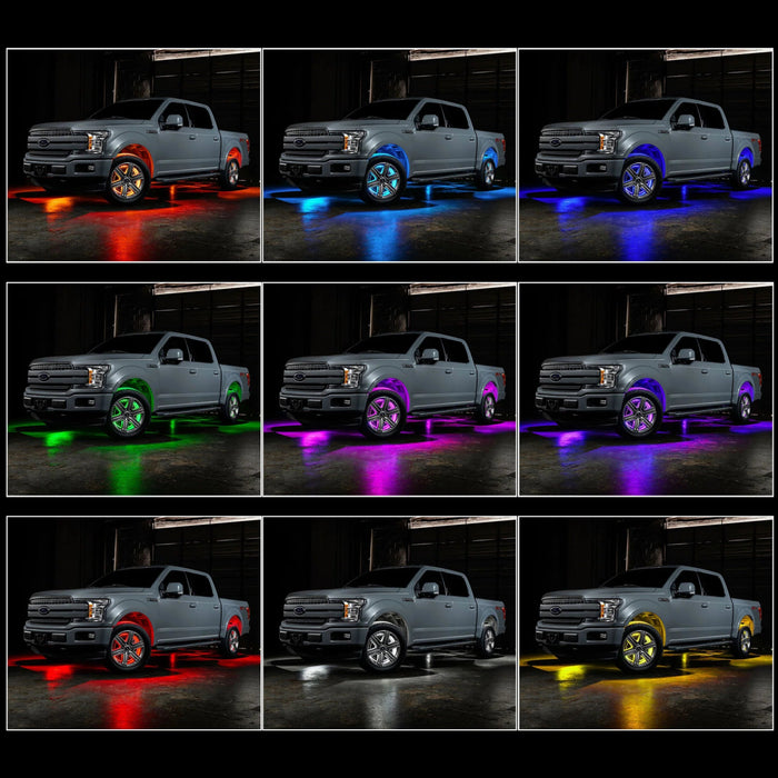 ORACLE Lighting LED Illuminated Wheel Rings 16.5" ColorSHIFT RGB+W - 4215 - 339 - Subimods.com