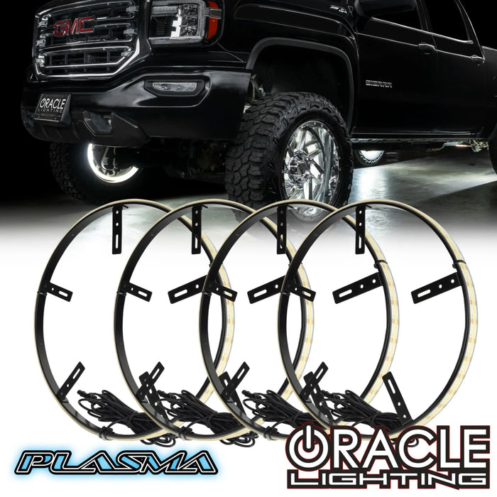 ORACLE Lighting LED Illuminated Wheel Rings 16.5" Plazma White - 4238 - 051 - Subimods.com