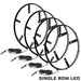 ORACLE Lighting LED Illuminated Wheel Rings Single Row 16.5" w/ White LED - 4215 - 001 - Subimods.com