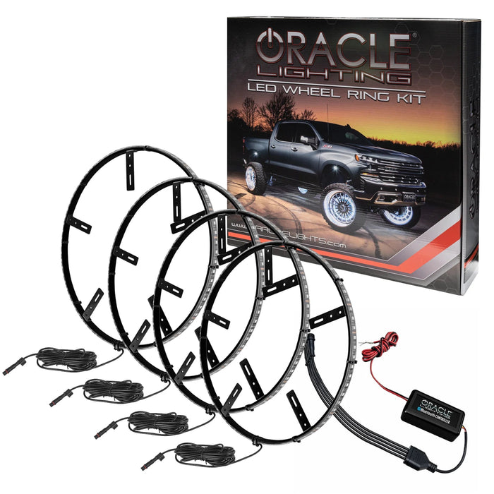 ORACLE Lighting LED Illuminated Wheel Rings w/ Dynamic ColorSHIFT - 4215 - 332 - Subimods.com
