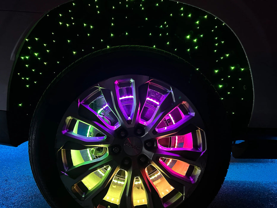 ORACLE Lighting LED Illuminated Wheel Rings w/ Dynamic ColorSHIFT - 4215 - 332 - Subimods.com
