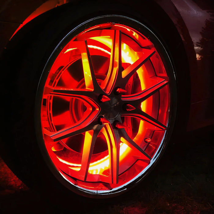 ORACLE Lighting LED Illuminated Wheel Rings w/ Dynamic ColorSHIFT - 4215 - 332 - Subimods.com