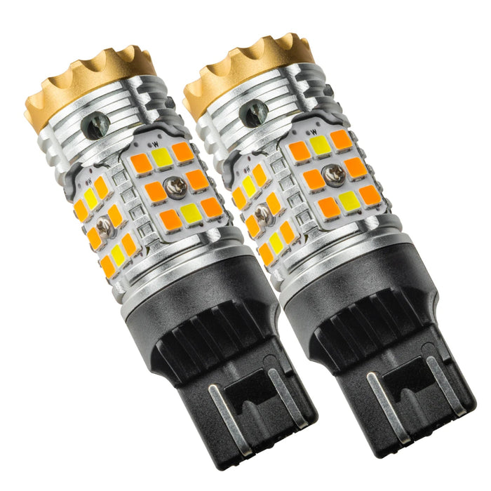 ORACLE Lighting Switchback High Output CAN Bus LED Bulb Pair 7443 - CK Fitment - 5111 - 023 - Subimods.com